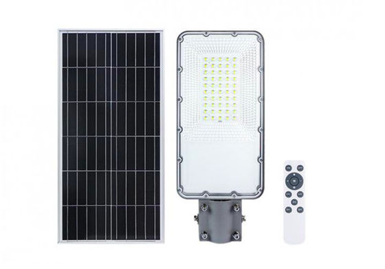 25Ah 2000lm Solar Powered LED Street Lights Battery ReplaceablePanel 3.2V