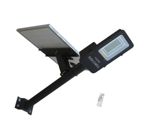 60W 1300LM Solar Powered LED Street Lights 5000mA For Garden