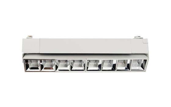 80lm/W IP20 Linear LED Track Light , 6500K Adjustable Track Lighting White