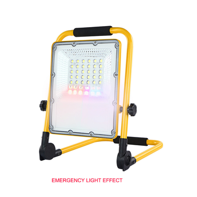 IP65 Rechargeable Portable LED Floodlight For Camping