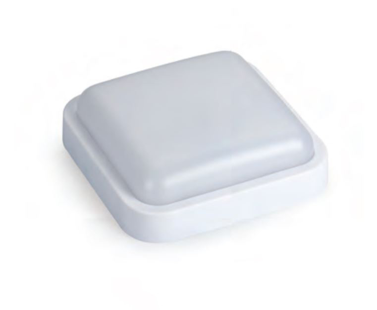 1260lm Triproof Surface Mounted Square LED Bulkhead Light
